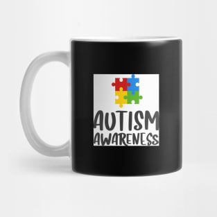 Autism Awareness Puzzle Mug